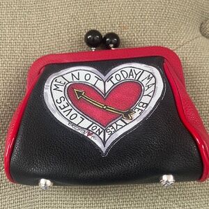 Love Cross body coin purse